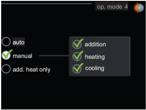 Menu 2 dočasná extra Menu 3 ventilace Rozsah nastavení: 3,6,12 hod.