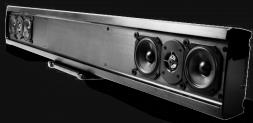 Venkovní a závěsné repro Pasivní soundbary TruAudio TRU-SLIM200G Stereo pasivní soundbar Závěsný, provedení černý hliník, včetně držáků na zeď. Rozměry 1066 x 150 x 56 mm. Výkon 75 W, 8 Ohm.
