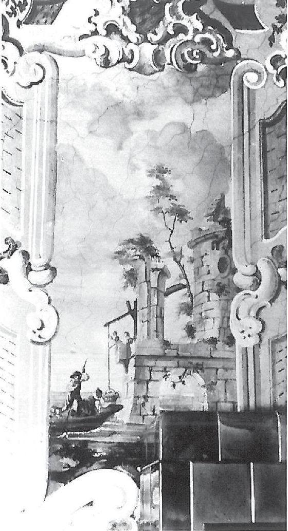 Malby v interiéru zámku jsou datovány rokem 1786 a byly naposledy