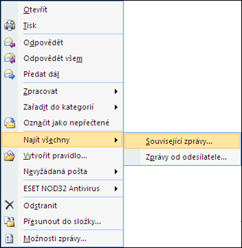 EDITACE TEXTU PŘIJATÝCH ZPRÁV Věděli jste, že poznámky nebo informace o dalších krocích k doručenému mailu nemusíte pořizovat a ukládat nějak složitě mimo zprávu, ale můžete je rovnou vepsat do