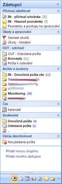 6 Ve složce IN Hlasové poznámky se po synchronizaci s PDA (Windows Mobile) objeví hlasové poznámky, pořízené stisknutím jednoho tlačítka PDA na cestách, když sebou nemám notebook apod.