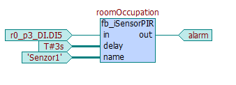 Integrace s externí aplikací (ifoxtrot, Control4) Pro každou použitou instanci funkčního bloku fb_isensorpir se do souboru s příponou.