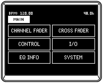 Nastavení Systému Zde můžete určit nastavení křivky každého z faderů ZERO8 a zadat MIDI zprávy, které budou přiřazeny různým kontrolerům. 1.