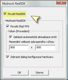 RedSDK režim (RedSD Mode); DWG 2013/14 DesignCAD 3D Max 23 je první verze programu DesignCAD, která začlenila RedSDK technologii a využívá možnosti moderních grafických karet.