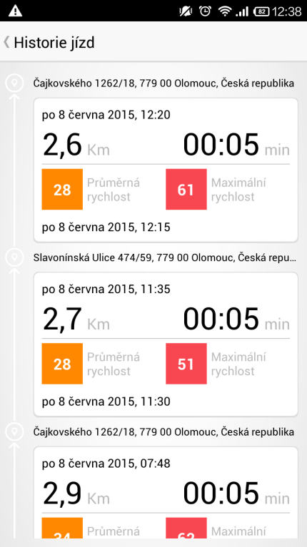 4.2 Můj účet Detaily smlouvy, informace o vozidle a možnost změnit heslo do mobilní aplikace najdete