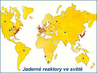 V roce 1998 pracovalo na celém světě 435 jaderných reaktorů a dalších 30 bylo ve výstavbě.