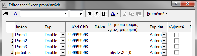 StatSoft Vzorce Jistě se Vám již stalo, že data, která máte přímo k dispozici, sama o sobě nestačí potřebujete je nějak upravit, vypočítat z nich nějaké další proměnné, provést nějaké transformace,