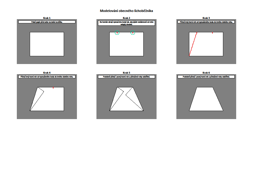 Návod k modelování pracovní listy MS Office Word vytvořené z prezentace MS Office PowerPoint: