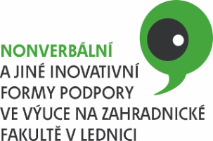 Klíčová aktivita 02: POZNAT CO VIDÍM Příklady výstupů: Komponované celky areálu ZF rod druh kultivar