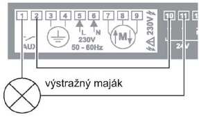 ELEKTRICKÉ ZAPOJENÍ Instalaci, dzkušení a uvedení d prvzu smí prvádět puze sba dbrně způsbilá. Instalace musí být prvedená pdle platných nrem a předpisů!