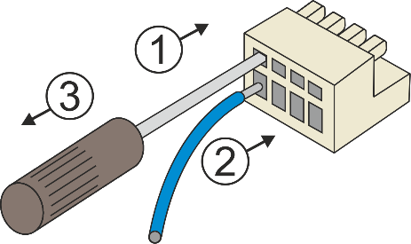 Pro měření malých napětí jsou na každém konektoru k dispozici dva napěťové rozsahy: rozsah -60 mv až +140 mv rozsah -18 mv až +18 mv Použijte nekompenzovaný konektor bílé barvy zapojený dle obrázku.