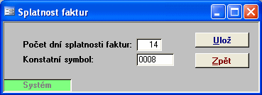 94 Nová vzorová upomínka vystavených faktur 1.12.16.1 Povinné údaje karty vystavené faktury Nastavení zobrazení povinných údaju karty pri zakládání nové vystavené faktury. 1.12.16.2 Povinné údaje karty vystavené zálohové faktury Nastavení zobrazení povinných údaju karty pri zakládání nové vystavené zálohové faktury.