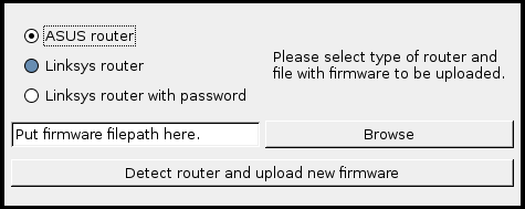 3.2. IMPLEMENTACE GFRTU 3.2.2 Vývoj GUI První návrh grafického rozhraní, psaný ještě bez použití programu Glade v době, kdy ještě nebylo zcela jasné, co bude program dělat, byl napsán ručně v jazyce C viz obr 3.