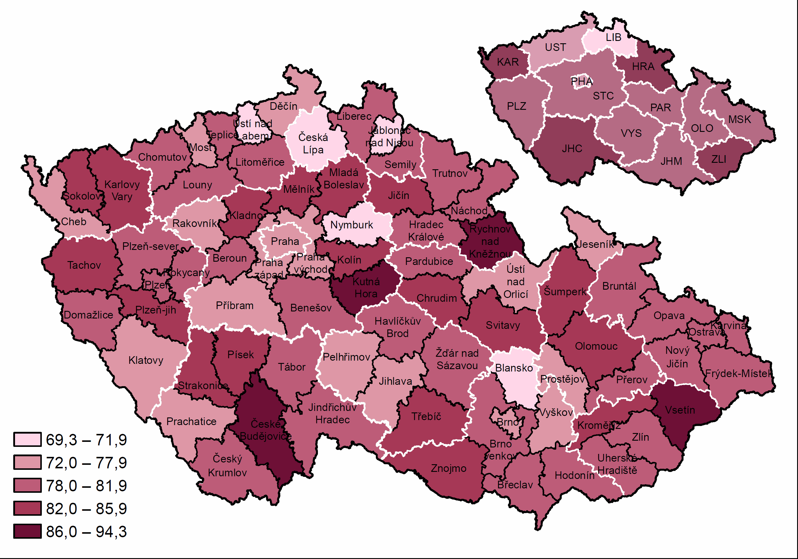 100 000 logaritmická škála 4.