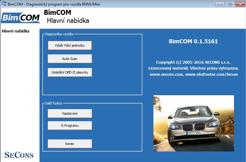 BimCOM Uživatelská příručka Copyright 2004 2015 SECONS Ltd,