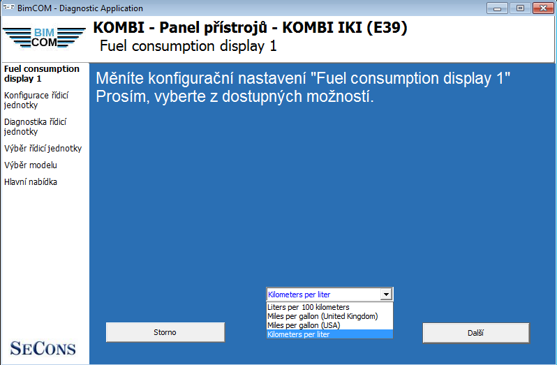 První kontrola se prování pro ověření konzistence dat (jako je např. kontrolní součet dat). Jestliže ověření konzistence dat selže, zobrazí se výzva k pokračování (zda opravdu chcete pokračovat).