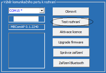 3 První kroky 1. Připojte rozhraní BimCOM k počítači. 2. Program spustíte kliknutím na ikonu bimcom, která je umístěna na ploše. 3. Otočte zapalování do pozice ON.