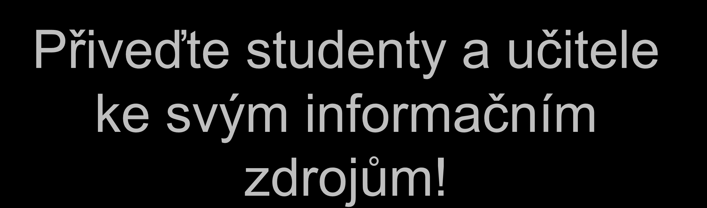 Přiveďte studenty a učitele ke svým