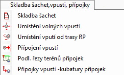 2.5.5 Průtočná množství Po volbě Průtočná množství v proužku roletových menu se objeví na obrazovce seznam funkcí umožňující zadání průtočných množství různými způsoby.