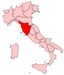 TOSKÁNSKO (Toscana)