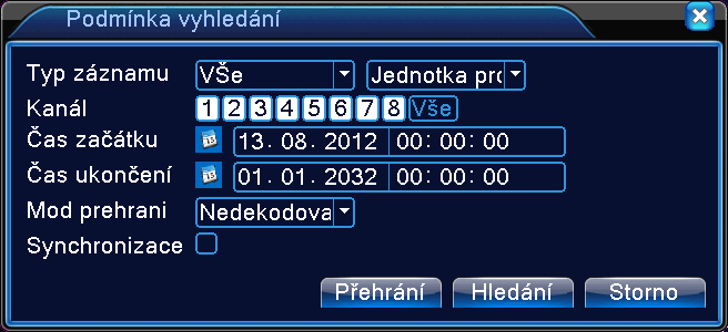 Obrázek 9. Zálohování Odebrání:Vymaže souborové informace Přidat:Zobrazí informace podle zadaných atributů Start/Pause:Klikněte na tlačítko pro start zálohování a tlačítko pause pro zastavení.