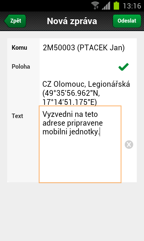 Práce se zprávami Práce se zprávami není ve WD Mobile nová funkce, ale doposud byla k dispozici jen na tabletu.