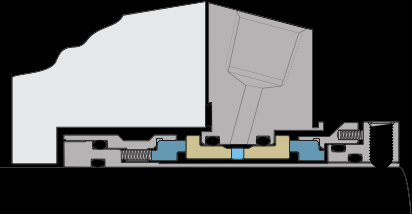 2, Schváleo pro ACS Elastomery Kovy Pružiy FKM, EPDM, FEPM, ChemLast 1.4401 (316SS) 2.