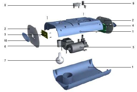 6.1. ROZMĚRY Pohon Doporučená plocha vrat (m 2 ) Sectional-750 <10 Sectional-1200 <16 Vodící lišta Model G - Délka L pracovní chod Max.