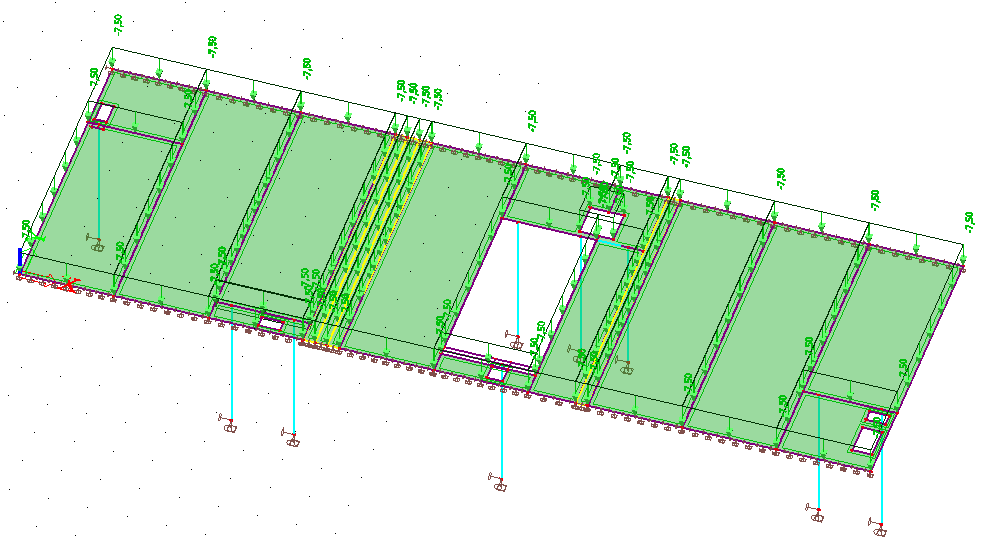 3.3 ZATÍŽENÍ UŽITNÉ Je uvažováno užitné zatížení 5,0 kn/m 2 3.