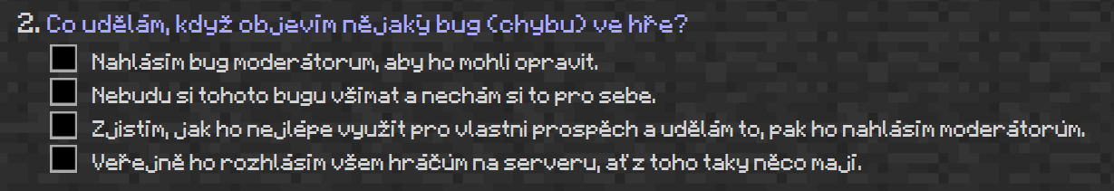 a poté je automaticky přidán na whitelist 57 a může se připojit.