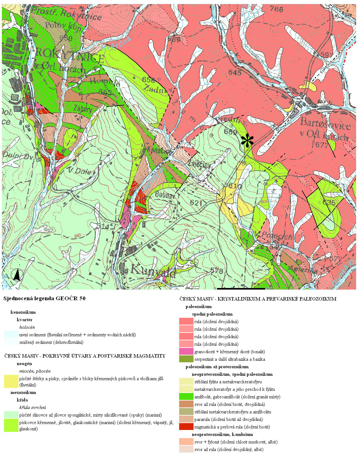 Pokorný R. & Bažant Z.: Ichnologický průzkum svrchnokřídových sedimentů v okolí Bartošovic 5 Obr.