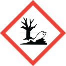 GHS: Výstražný symbol nebezpečnosti: GHS05, GHS07, GHS08,GHS09 H věty: H 301 Toxický při požití H302 Zdraví škodlivý při požití H 312 Zdraví škodlivý při styku s kůží H314 Způsobuje těžké poleptání