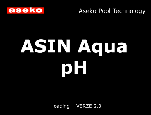 ASIN Aqua ph automaticky reguluje ph v bazénové vodě. Kyselost nebo zásaditost vody (hodnota ph) je měřena standardní skleněnou elektrodou.