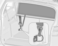 Úložná schránka 89 Dělicí síť před dveřmi zavazadlového prostoru Bezpečnostní síť Bezpečnostní síť je možné nainstalovat za druhou řadu sedadel nebo přední sedadla.
