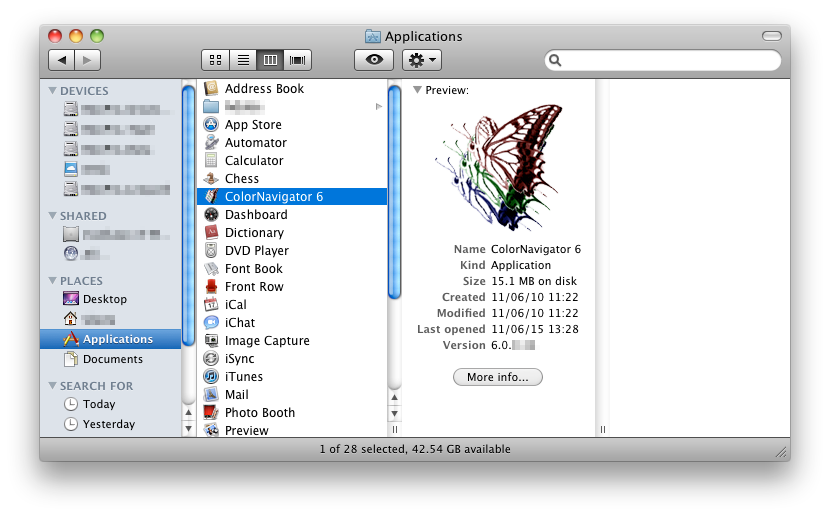 6 ColorNavigator 6 Mac OS X Windows Pokyny k ovládání naleznete ve Stručné příručce a v Uživatelské příručce nástroje ColorNavigator (uložené na disku CD-ROM).