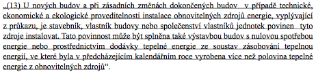 Malá novela zákona č. 406/2000 Sb. Součást návrhu zákona o podporovaných zdrojích energie (nyní před 3.