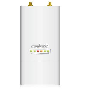 UBNT: Rocket M5 MIMO TDMA - outdoor 5 GHz, 1x LAN, 2x RSMA, HighPower Rocket M5 je výkonná venkovní jednotka pro pásmo 5 GHz určená pro přímou montáž k MIMO anténám řady UBNT AirMAX.