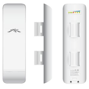 UBNT: NanoStation M5 MIMO TDMA - outdoor 5 GHz, 2x LAN, vč. 2x 16 dbi antény NanoStation M5 je výkonná kompletní venkovní jednotka včetně 2x 16 dbi antény (MIMO) pro pásmo 5 GHz.