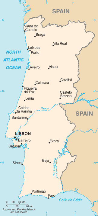 Základní údaje Hlavní město: Lisabon Rozloha: 92 tis. km 2 Počet obyvatel: 10,6 mil.