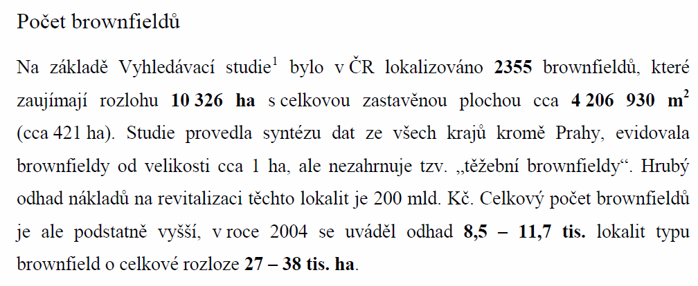 II. Výsledky vyhledávac vací studie - omezení (e) Zdroj: http://www.czechinvest.