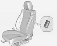 Sedadla, zádržné prvky 63 Bezpečnostní pás správně upevněte a bezpečně zajistěte. Pouze potom je airbag schopen poskytovat ochranu.