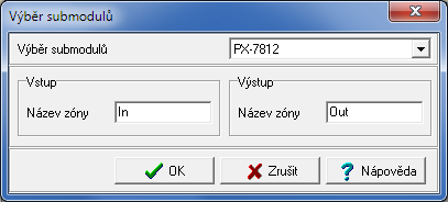 Programovatelné automaty TECOMAT FOXTROT CP-1000, CP-1001, CP-1020 Otevřeme v Manažeru projektu okno HW Konfigurace HW. V záložce Centrální modul na řádku CPU klepneme myší na ikonu.