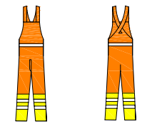 - 86 - Příklady vyobrazení výstražných oděvů Příloha č. 13 k vyhlášce č.