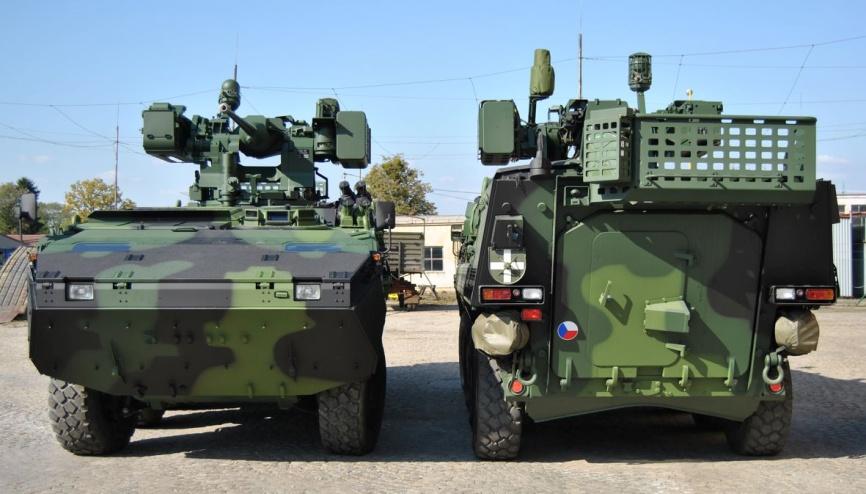 PŘEDURČENÍ VOZIDLA Kolové bojové vozidlo PANDUR II 8x8 průzkumné bez lokátoru je určeno: pro průzkumné jednotky (pzč, mpr, lmopr) mechanizované brigády lehkého a smíšeného typu k provádění průzkumu