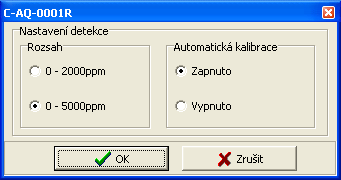 3.31. C-AQ-0001R 3.31. C-AQ-0001R Interierový prostorový modul pro měření koncentrace oxidu uhličitého CO 2 ve vzduchu.
