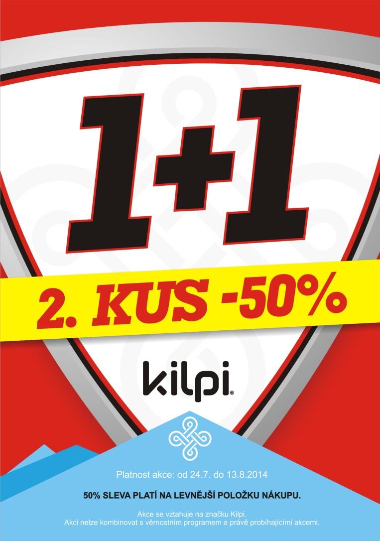 e-shopech - Zatraktivnění nabídky Kilpi formou poskytnutí slevy v případě nákupu ks kusy - Určeno FR prodávajícím zn.