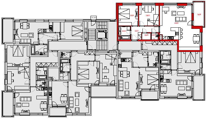 Byt 2.6-3+kk/B, 95,08 m2, 2.