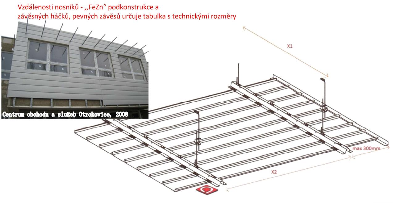 Technický list Lamelový obklad, podhled Atena List č.4/6 Lamelový obklad stejný viz.