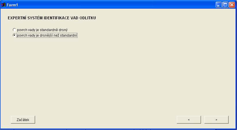 EXPERTNÍ SYSTÉMY PRO IDENTIFIKACE VAD ODLITKŮ Obr.