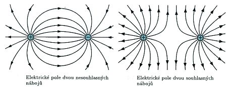 EL. POLE 1) El. pole = oblast kolem el. nabitého tělesa projevuje se působením el.